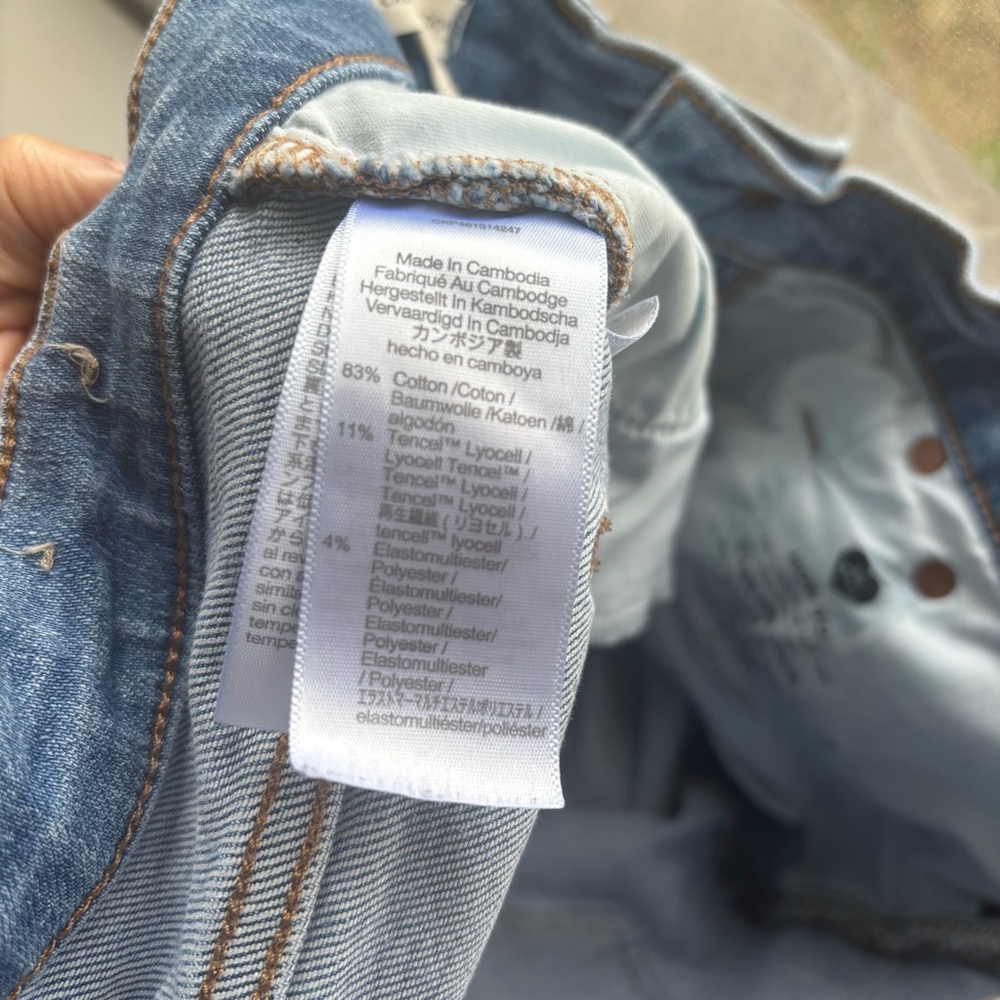 Madewell Demi Boot Blue Jeans - Picture 9 of 10